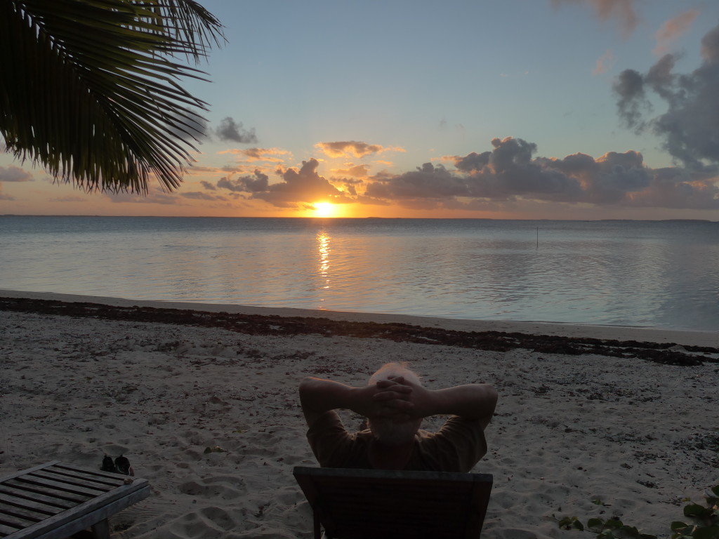 Day's end on Fafá Island.