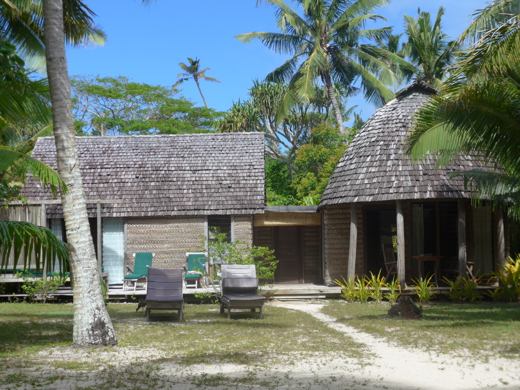 Our fale on Fafá Island with private yard.