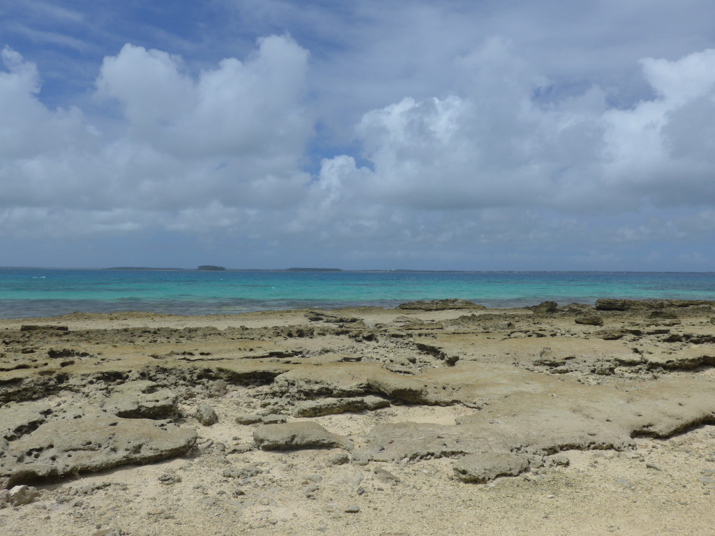 Fafá Island tidal pool at low tide.